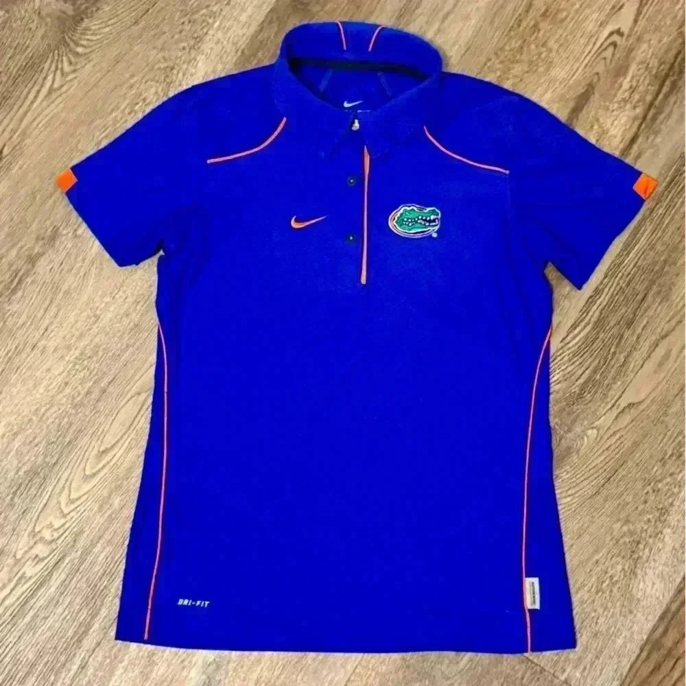 Florida Gators XS Blue Nike Dri-Fit Polo Women’s Shirt